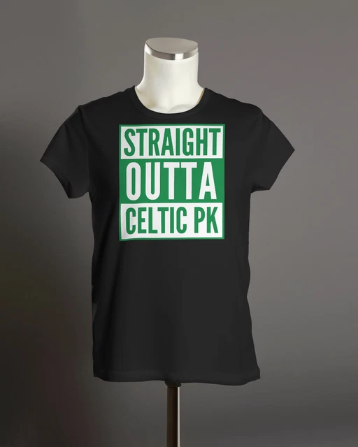 GLASGOW CELTIC STRAIGHT Outta CELTIC PARK T-Shirt Organic Unisex