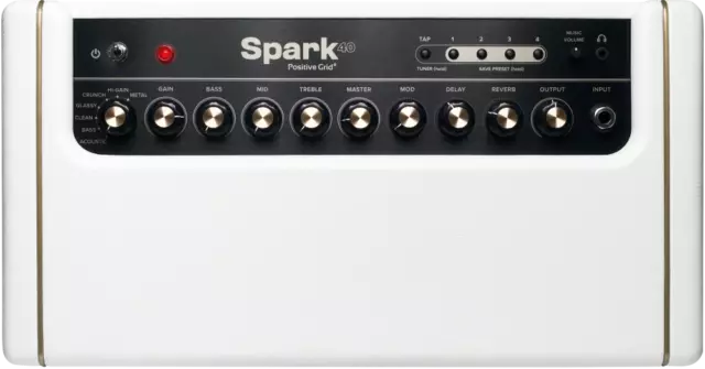 NEW Positive Grid SPARK PEARL 40 Amp Guitar + App + Recording 3