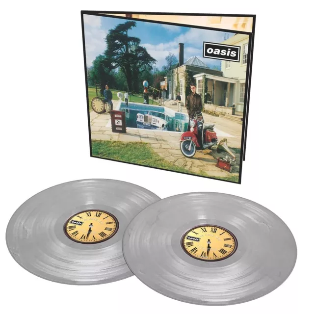 OASIS - Be Here Now (Limited Edition, Reissue, Remastered, Silver Metallic, 2...
