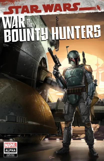 🔥 Star Wars War Of The Bounty Hunters Alpha #1 Clayon Crain Trade Dress Variant