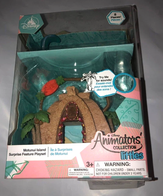 DISNEY ANIMATORS' COLLECTION Littles Moana Motunui Island Playset