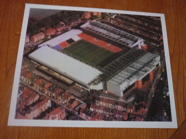 Affiche LFC Anfield 2009 | Maxi Poster Liverpool FC | Officielle Sous Cello Rare