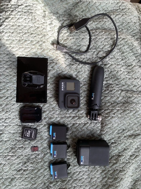 GOPRO HERO8 BLACK Bundle - Complete Set with Accessories £165.00 ...