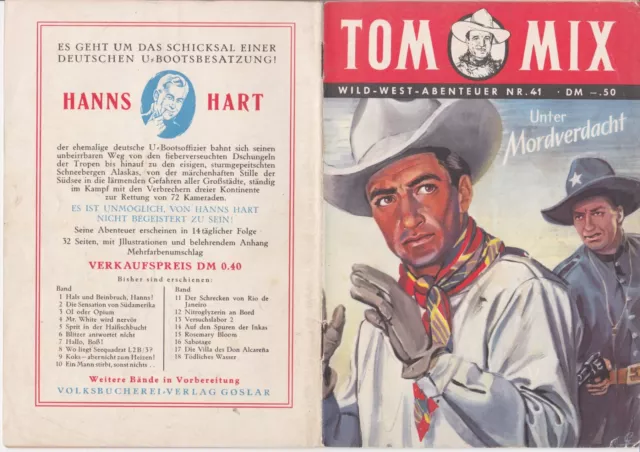 Tom Mix Nr. 41  (Zust. 2)   - Nachkrieg -