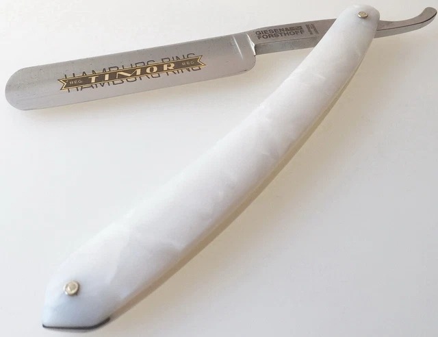 RAZOR PERLMUTTOPTIK TIMOR G & F Solingen Germany 