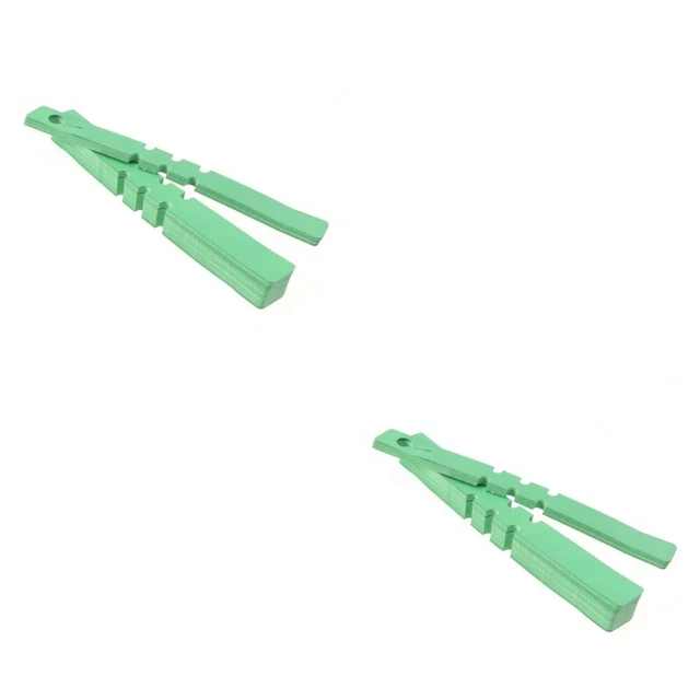 200 Etichette Per Piante In PVC, Blu, Dimensioni 3,5x2,5 Cm, Impermeabili E Riutilizzabili, Per Identificare Fiori E Semi In Giardino O In Vaso - 2