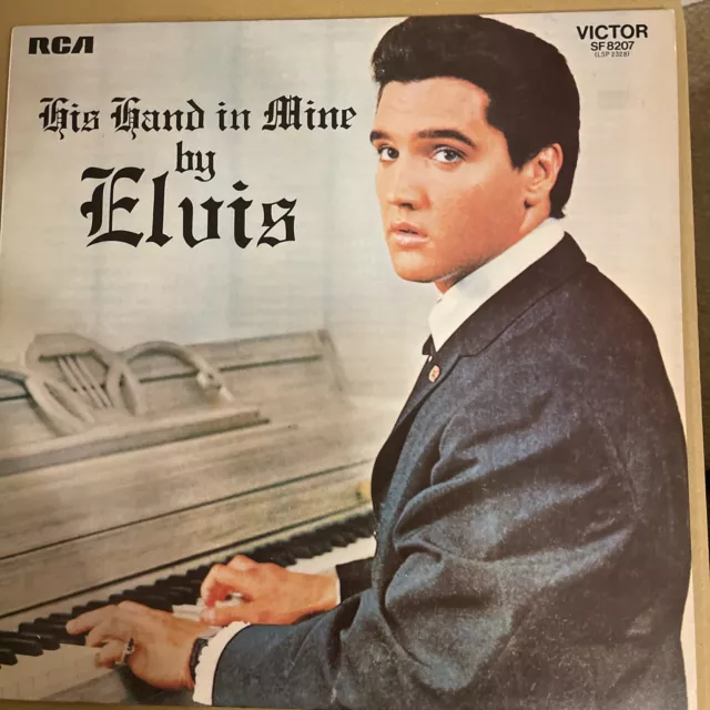 ELVIS PRESLEY - His Hand In Mine (RCA Victor SF 8207) 1971 12” 33rpm LP U.S.