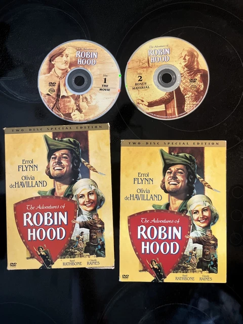 The Adventures of Robin Hood (DVD, 2-Disc Set) OOP Errol Flynn BEWARE OF COPIES The Adventures of Robin Hood (DVD, 2-Disc Set) OOP Errol Flynn BEWARE OF COPIES