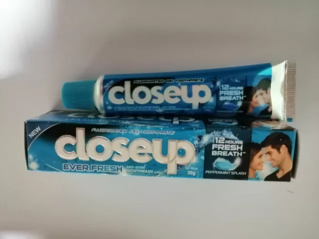 CLOSEUP Deep Action Ceylon Gel Toothpaste, Peppermint Splash 12 Hours of Fresh