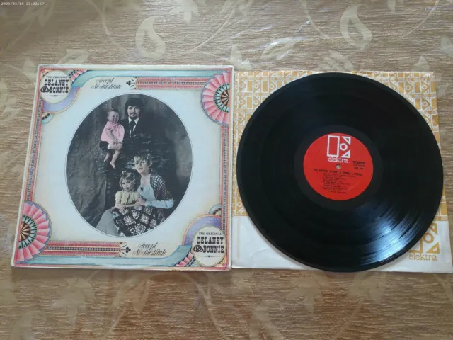 The Original Delaney & Bonnie ‎– Accept No Substitute LP 1969 USA VG/VG+