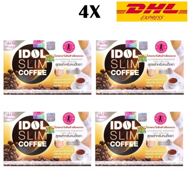 Slim Instant Coffee Weight Manage Fat Burn Block Diet Slim Sugar Free. 4X