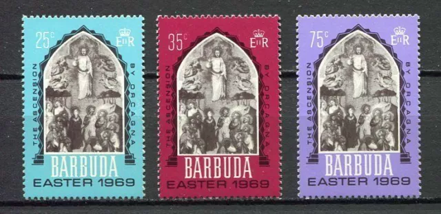 27543) Barbuda 1969 MNH Neu Easter Ostern 3v