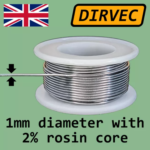 63/37 Tin Solder Wire 1mm Diameter With 2% Rosin Core 2