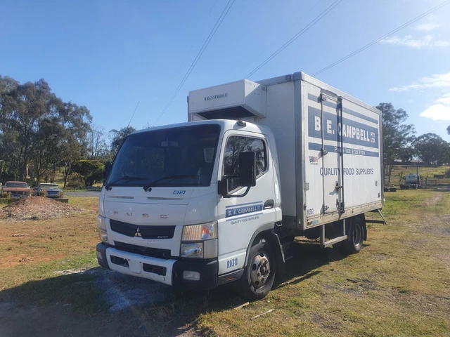 Mitsubishi 2013 Fuso canter refrigerated pantech truck