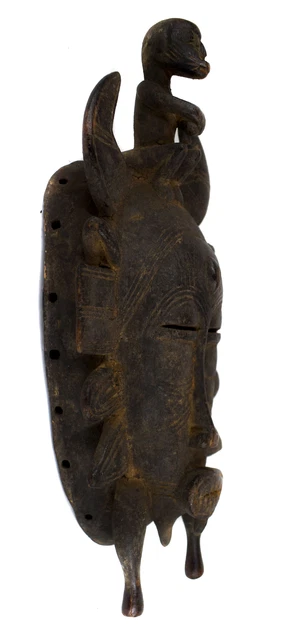 Senufo Kpelie Mask Cote D'Ivoire African Art 2