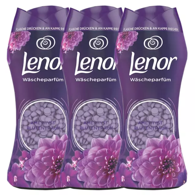 Lenor Parfum de Linge Améthyste Bütentraum 3 X 210g Wäscheperlen