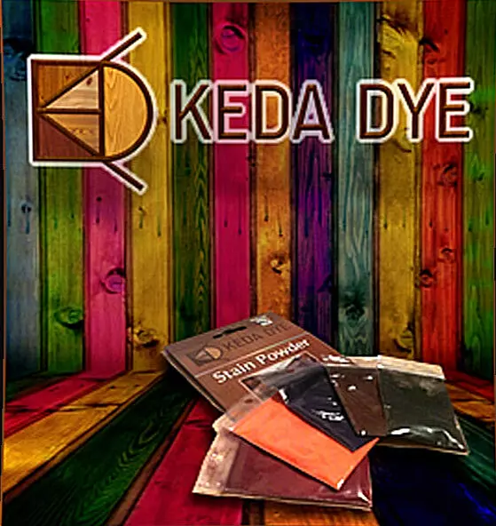 Keda Dye Color Kit 5 Color Wood Dyes Makes 5 Quarts In 5 Wood Stain Colors