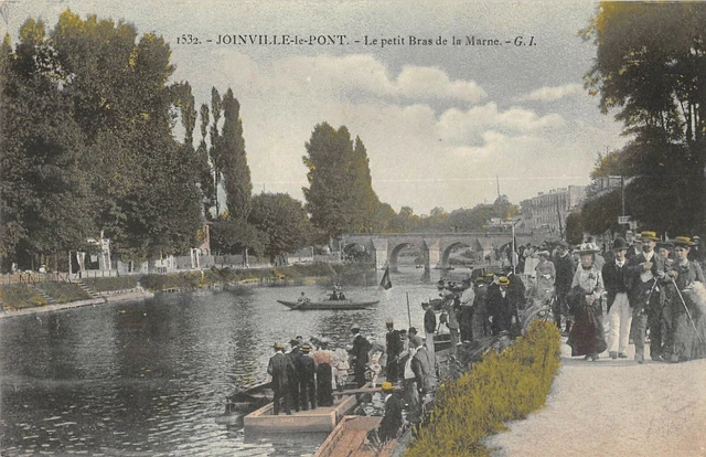 Cpa 94 Joinville Le Pont Le Petit Bras De La Marne