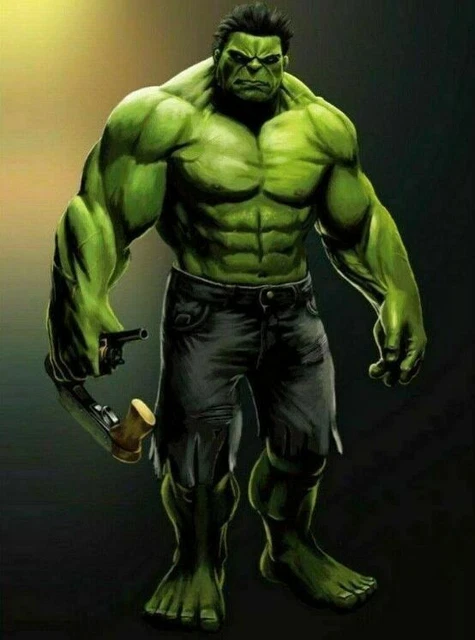 Hulk Marvel Avenge 5D Diy Diamond Painting Full Drill Kits Diamonds Kit Art Gift