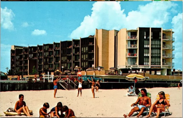 El Coronado Motor Inn Ocean Syracuse Avenue Crest New Jersey Nj Postcard