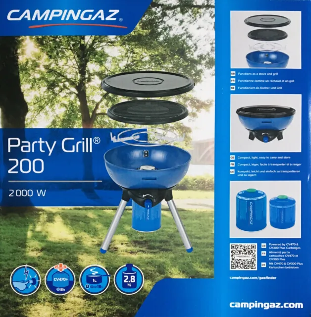 Campingaz Gasgrill Party Grill 200 CV Gas Grill