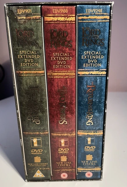 LORD OF THE Rings Trilogy Special Extended Edition 12 DVD Box Set £11. ...