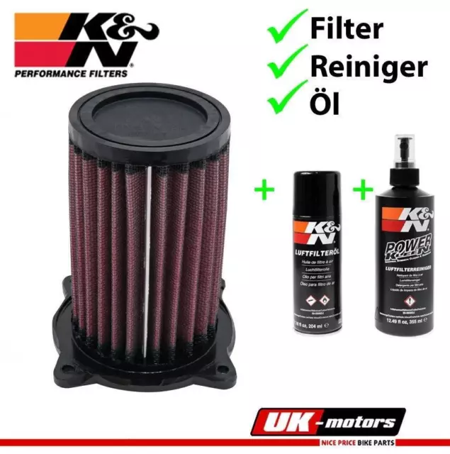 K&N Luftfilter +PFLEGESET SU-5589 für Suzuki GS 500 1991 - 2008 GSX 1200 VZ 800