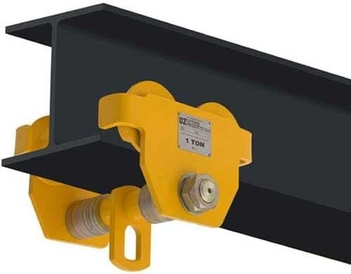 OZ LIFTING PRODUCTS OZ1PBT Push Beam Trolley 1 Ton Capacity $130.41 ...