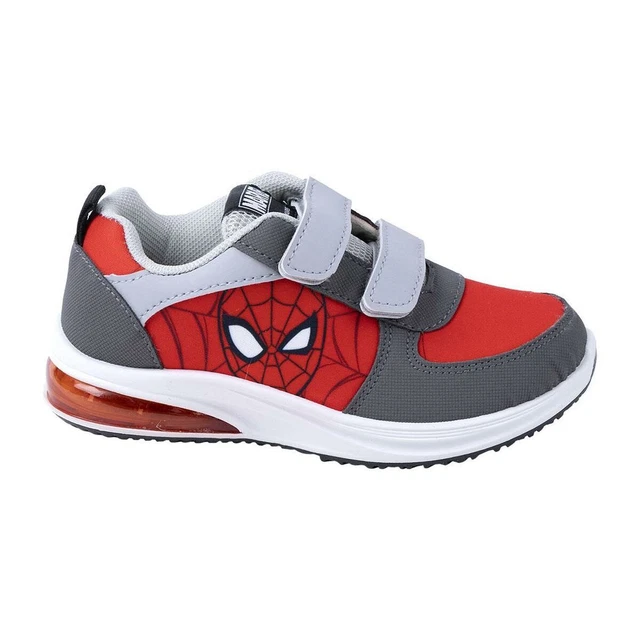 Turnschuhe mit LED Spiderman Rot