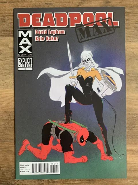 Deadpool Max #5 1st Appearance of Female Taskmaster RARE HTF Issue NM+