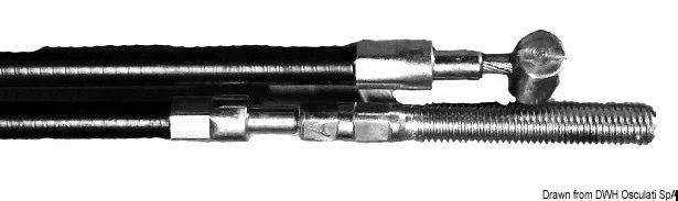 Câbles Frein Europlus 1220-1440 MM B Marque Osculati 02.035.42