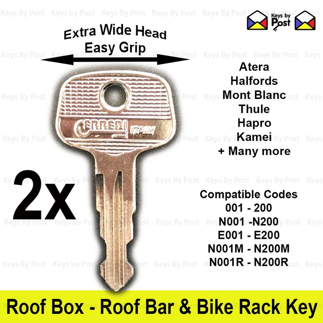 thumbnail image 2 of ORIS Towbar Key Cut To Code - Fits Mercedes, BMW, Audi, VW, Mini, Mazda (Codes 001-200) - UK Made 2 of 4