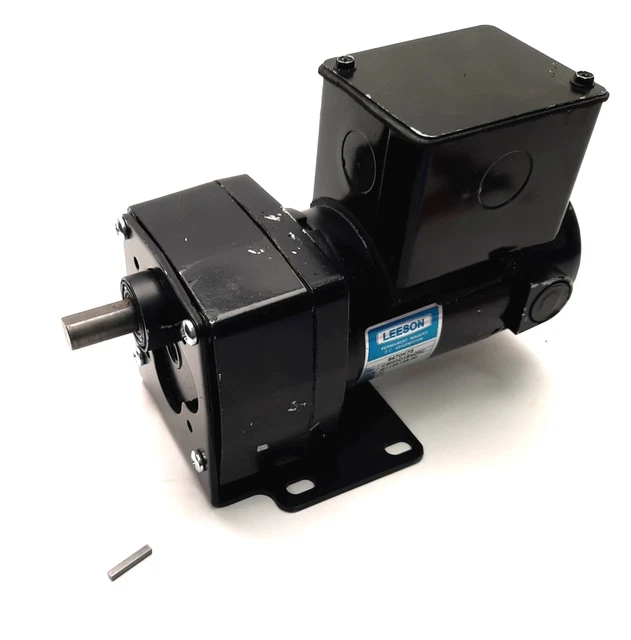 Leeson CM31D18NZ81A Industrial Gear Motor 90v DC 0.8 Amps, 1/17 HP, M1125138.00