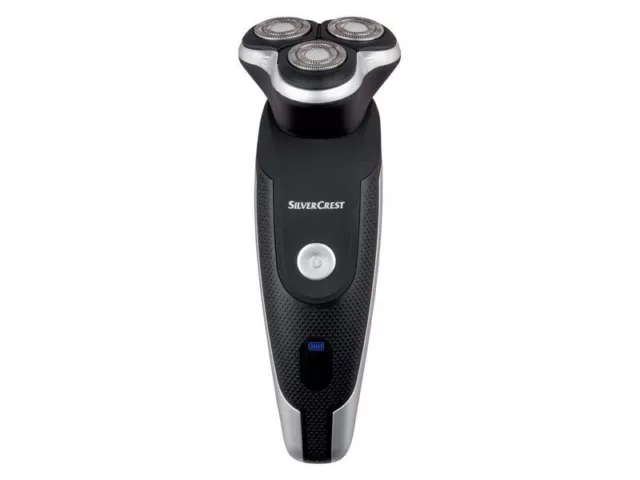 Rotationsrasierer SILVERCREST Rasierer Doppelring Scherkopf Langhaarschneider