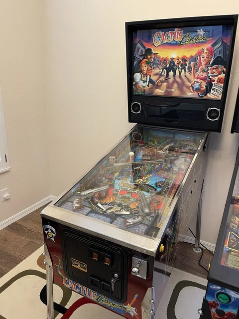Cactus Canyon Special Edition Pinball Machine Chicago Gaming Company with Mods