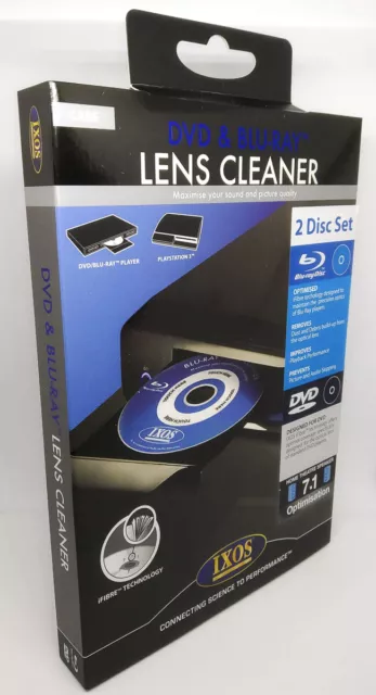 4x Blu-Ray DVD Player Laser Lens Cleaner Linsen-Reiniger Cleaning kit 2CD Set