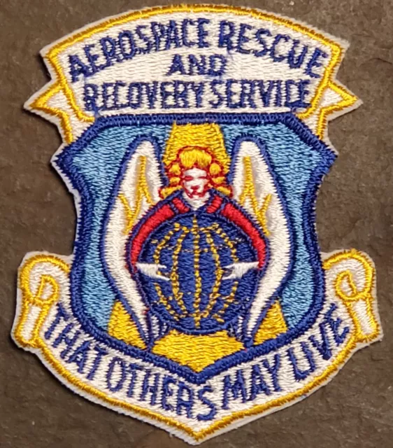 USAF AIR FORCE Aerospace Rescue and Recovery Service Patch COLOR FLIGHT DRESS
