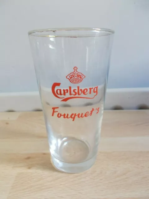 Verre à bière CARLSBERG FOUQUET'S