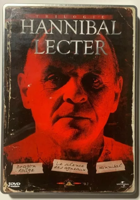 Hannibal Lecter : Dragon Rouge Le Silence des Agneaux Hannibal (dvd) Steelbook