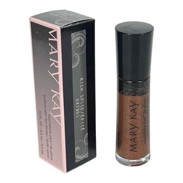 Brillo labial Mary Kay Nourishine Plus - especias ricas nuevo en caja