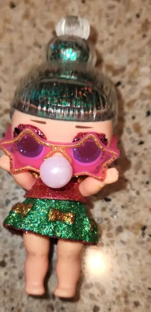 LOL Surprise Doll Winter Disco Glitter Globe Tinsel Christmas Doll