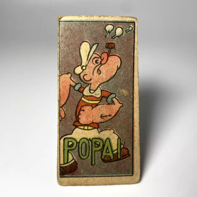 Popeye vintage rare card menko 1940’s japanese  No.5