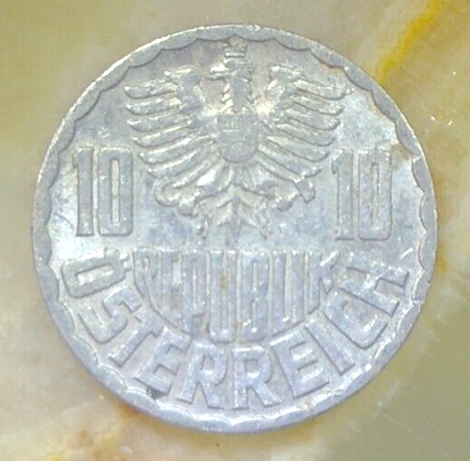 Austria 10 Groschen Coin 1962 World Coin Collection💸Fast Shipping!