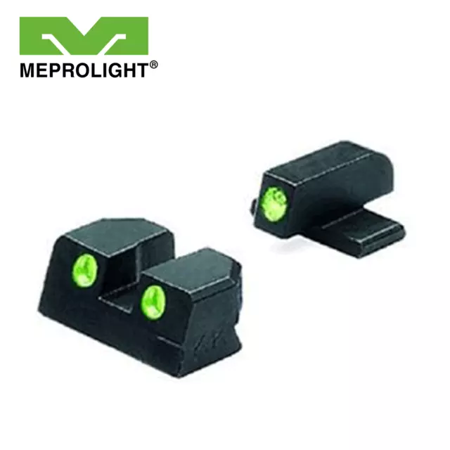 Meprolight Tru-Dot Nuit Vision pour Springfield Xd 9mm & .40 (4 " & 5 ") - ML-
