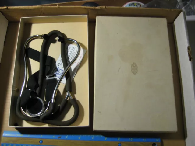 Vintage Fleischer Stethoscope Medium B-D Becton Dickinson Rutherford NJ
