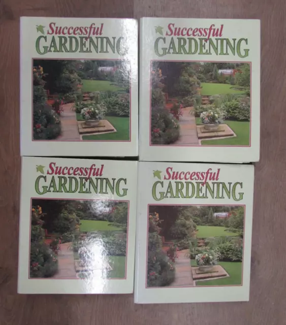 Binders 1-4 Successful Gardening  ** Free Uk Post **