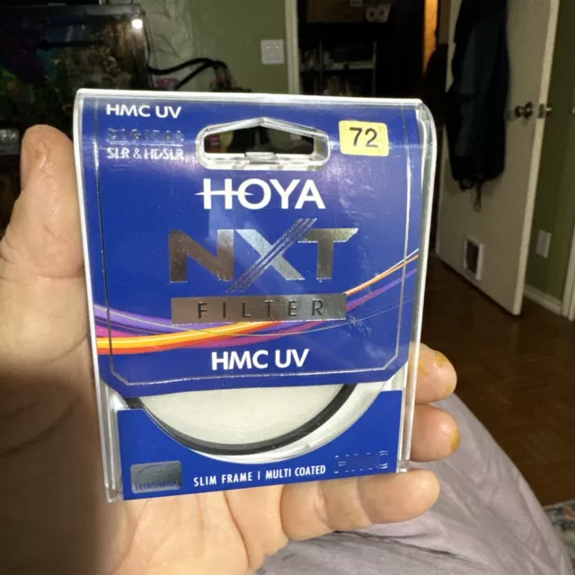 Vintage HOYA NXT Filter HMC UV 72mm Slim Frame Mint in Package