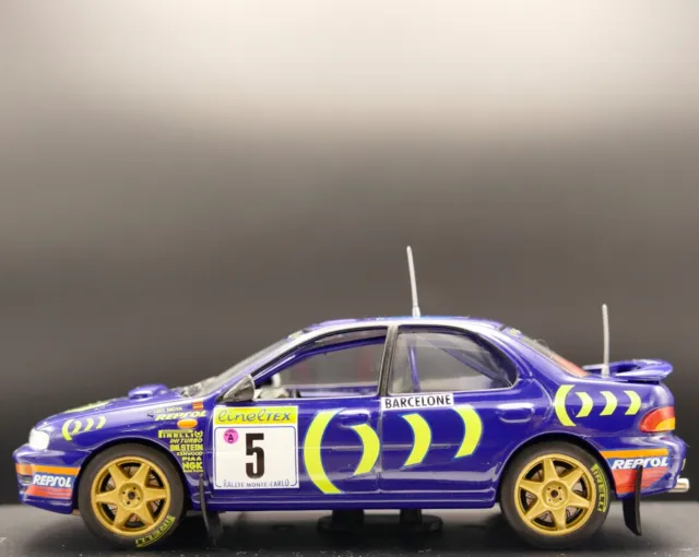 IXO RAC077 Subaru Impreza 555 Winner 1995 Rallye Monte Carlo Car#5 Scale 1:43