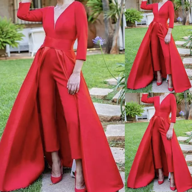 Jumpsuit with detachable skirt sales prom