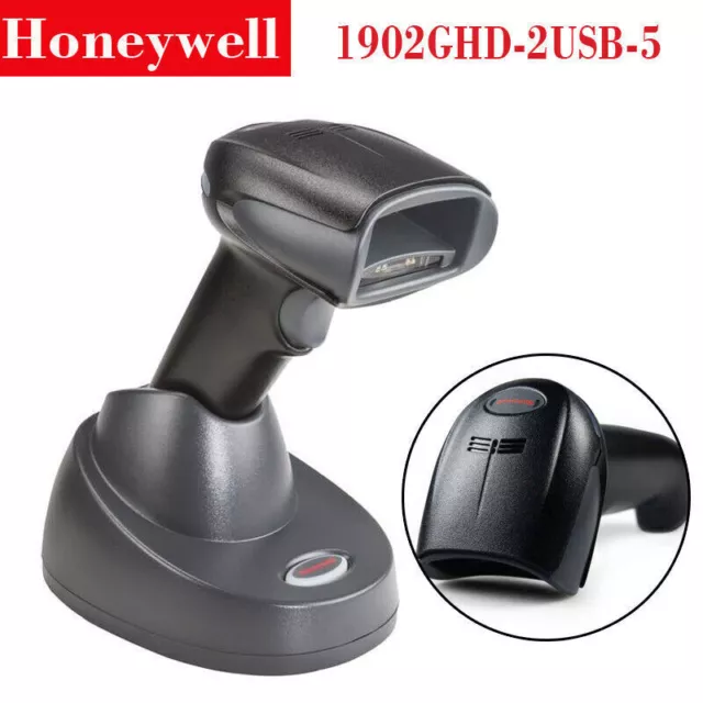 Honeywell Xenon 1902GHD-2USB-5 2D Wireless USB QR Code Portable Barcode Scanner